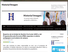 Tablet Screenshot of historia1imagen.cl